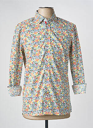 Chemise manches longues coupe cintrée jaune BLEND homme