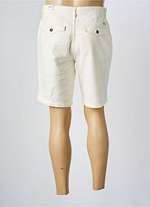 Bermuda taille à pinces taille normale beige DEELUXE homme