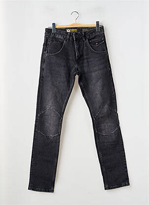 Jeans coupe slim stretch taille normale noir FREEMAN T.PORTER homme