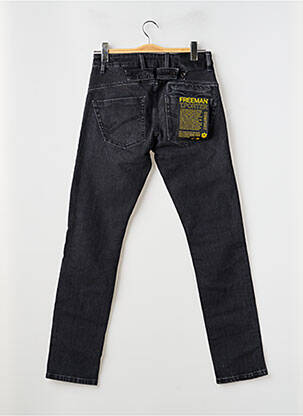 Jeans coupe slim stretch taille normale noir FREEMAN T.PORTER homme