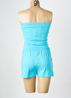 Combishort sans manche sans manche bleu VON DUTCH femme