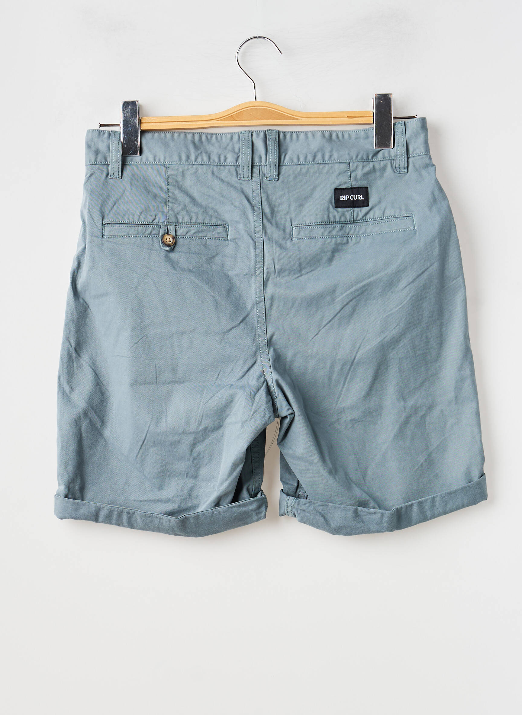 Bermuda taille à pinces taille normale bleu RIP CURL homme