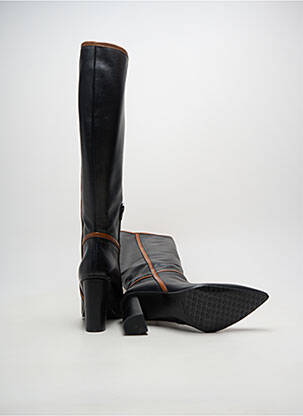 Bottes bout pointu talon de 7 à 9cm noir LODI femme