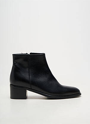 Bottines/boots matière lisse talon de 4 à 6cm noir PERTINI femme