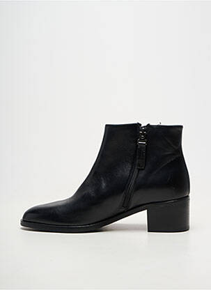 Bottines/boots matière lisse talon de 4 à 6cm noir PERTINI femme