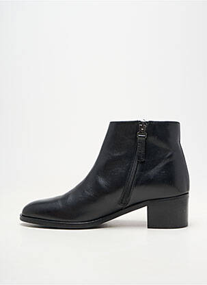 Bottines/boots matière lisse talon de 4 à 6cm noir PERTINI femme