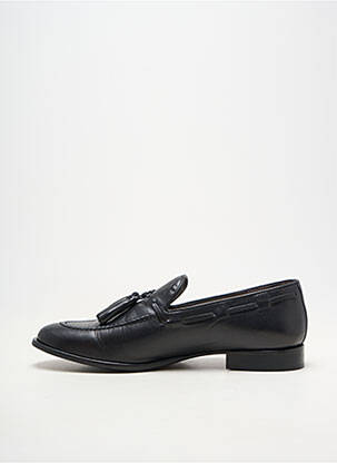 Mocassins matière lisse talon plat jusqu'à 3cm noir PERTINI femme