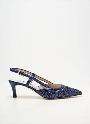 Escarpins fermeture boucle(s) talon de 4 à 6cm bleu MUSELLA femme