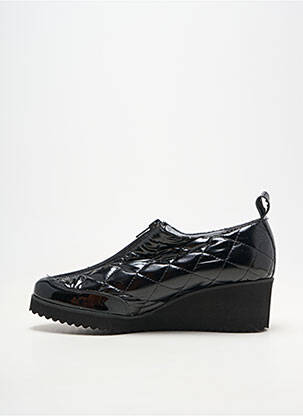 Chaussures de confort talon compensé talon de 4 à 6cm noir AZUREE femme