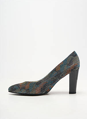 Escarpins talon de 7 à 9cm bleu AZUREE femme