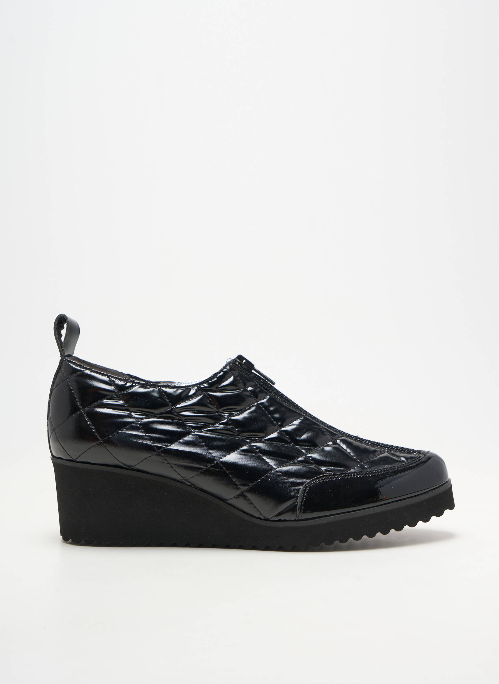 Chaussures de confort talon compensé talon de 4 à 6cm noir AZUREE femme
