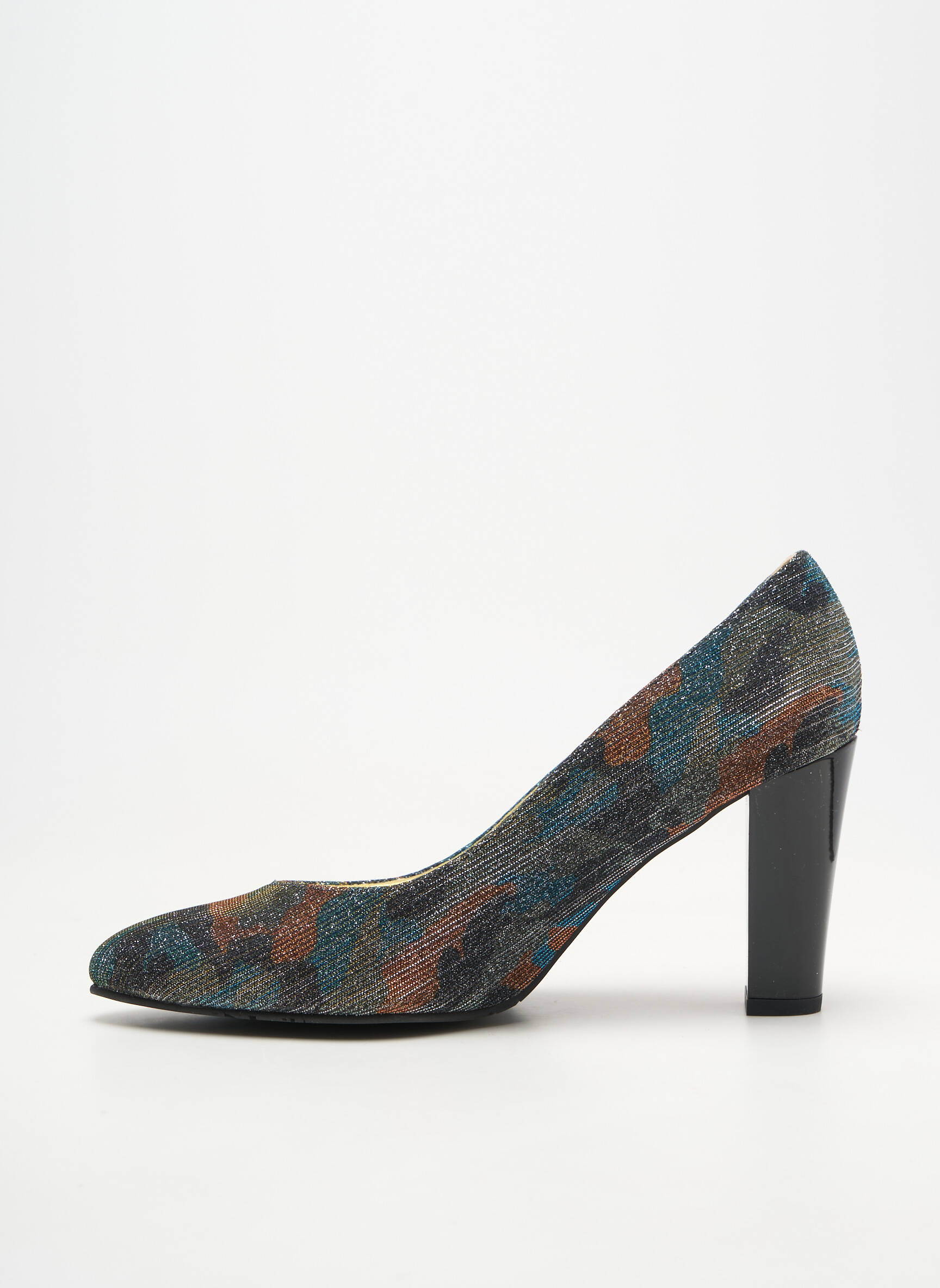 Escarpins talon de 7 à 9cm bleu AZUREE femme