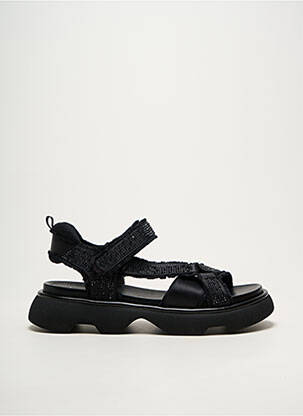 Sandales/nu pieds bout ouvert talon de 4 à 6cm noir JEANNOT femme