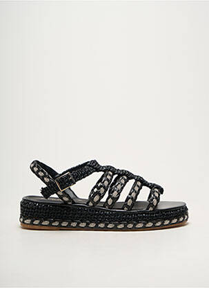 Sandales/nu pieds fermeture boucle(s) talon de 4 à 6cm noir FIORINA femme