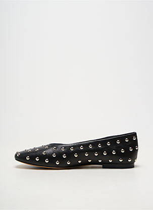 Ballerines matière lisse talon plat jusqu'à 3cm noir MI/MAI femme