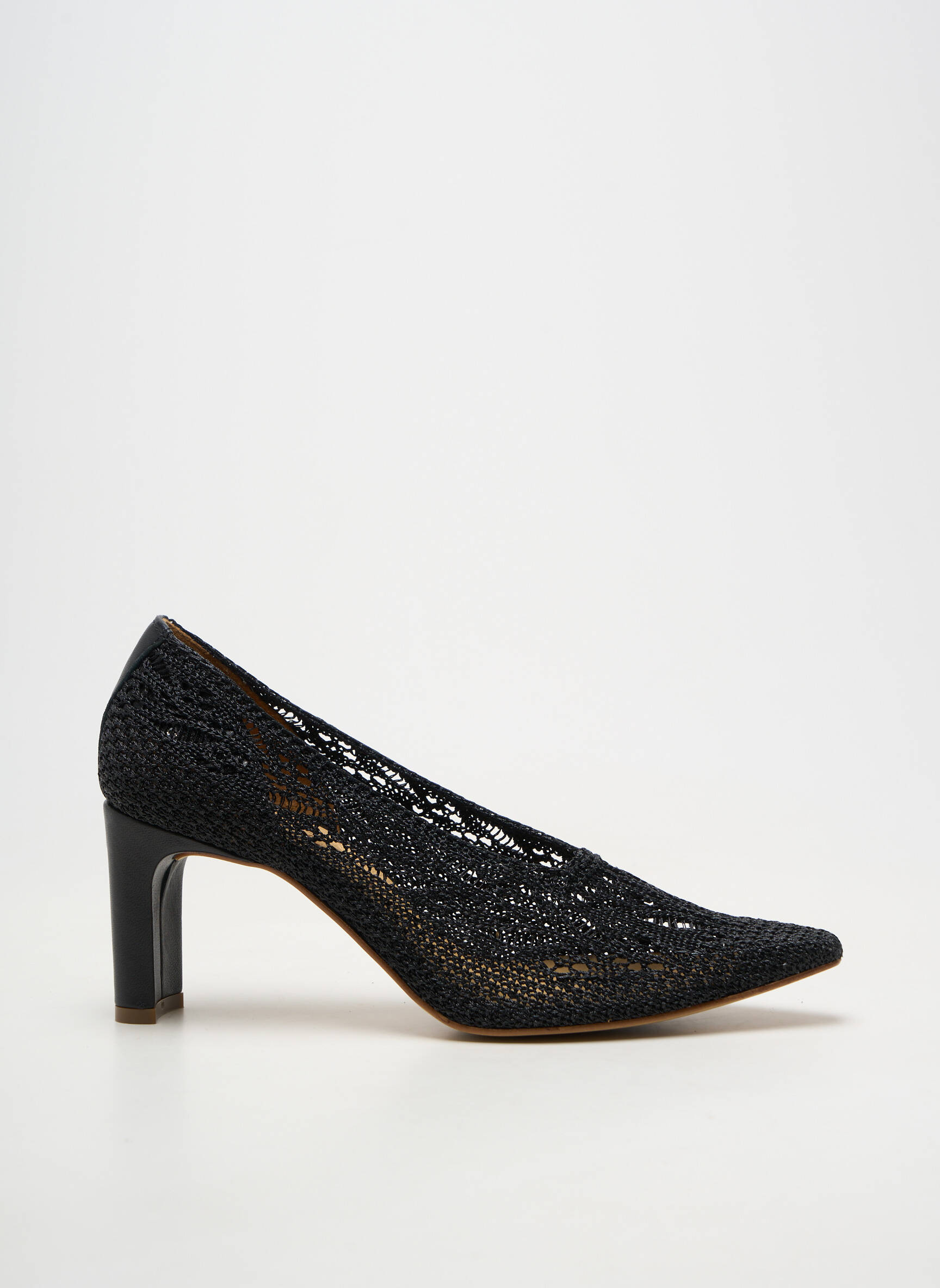 Escarpins bout pointu talon de 7 à 9cm noir ROSEMETAL femme