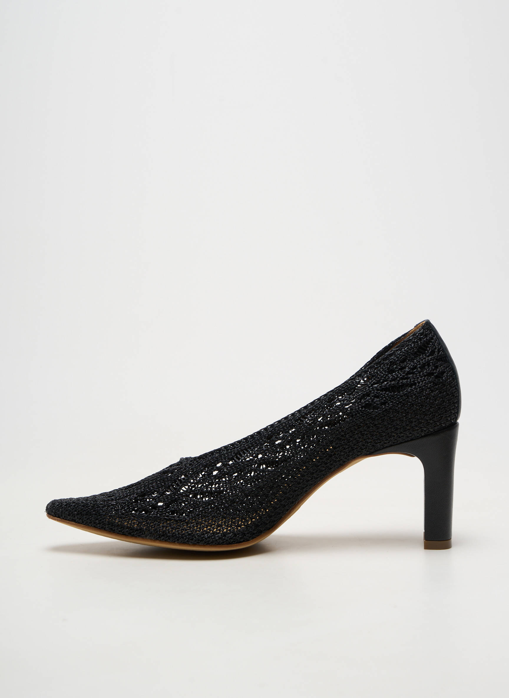 Escarpins bout pointu talon de 7 à 9cm noir ROSEMETAL femme