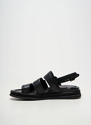 Sandales/nu pieds matière lisse talon plat jusqu'à 3cm noir A.S.98 femme