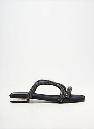 Mules/sabots bout ouvert talon plat jusqu'à 3cm noir LOLA CASADEMUNT femme