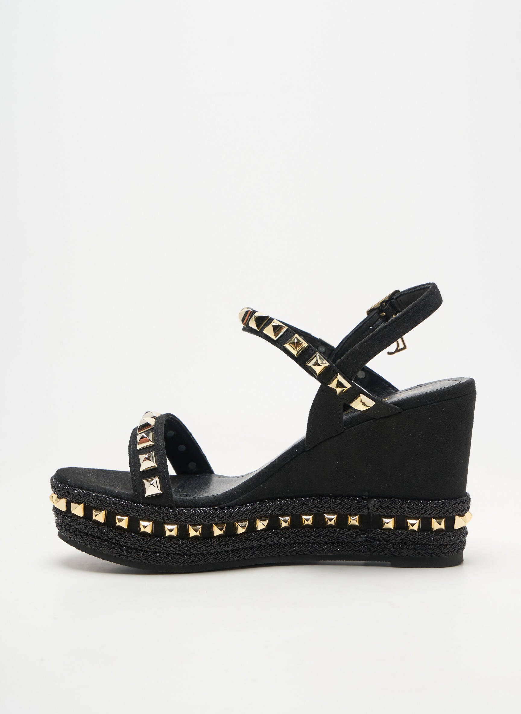Sandales/nu pieds fermeture boucle(s) talon de 7 à 9cm noir LOLA CASADEMUNT femme