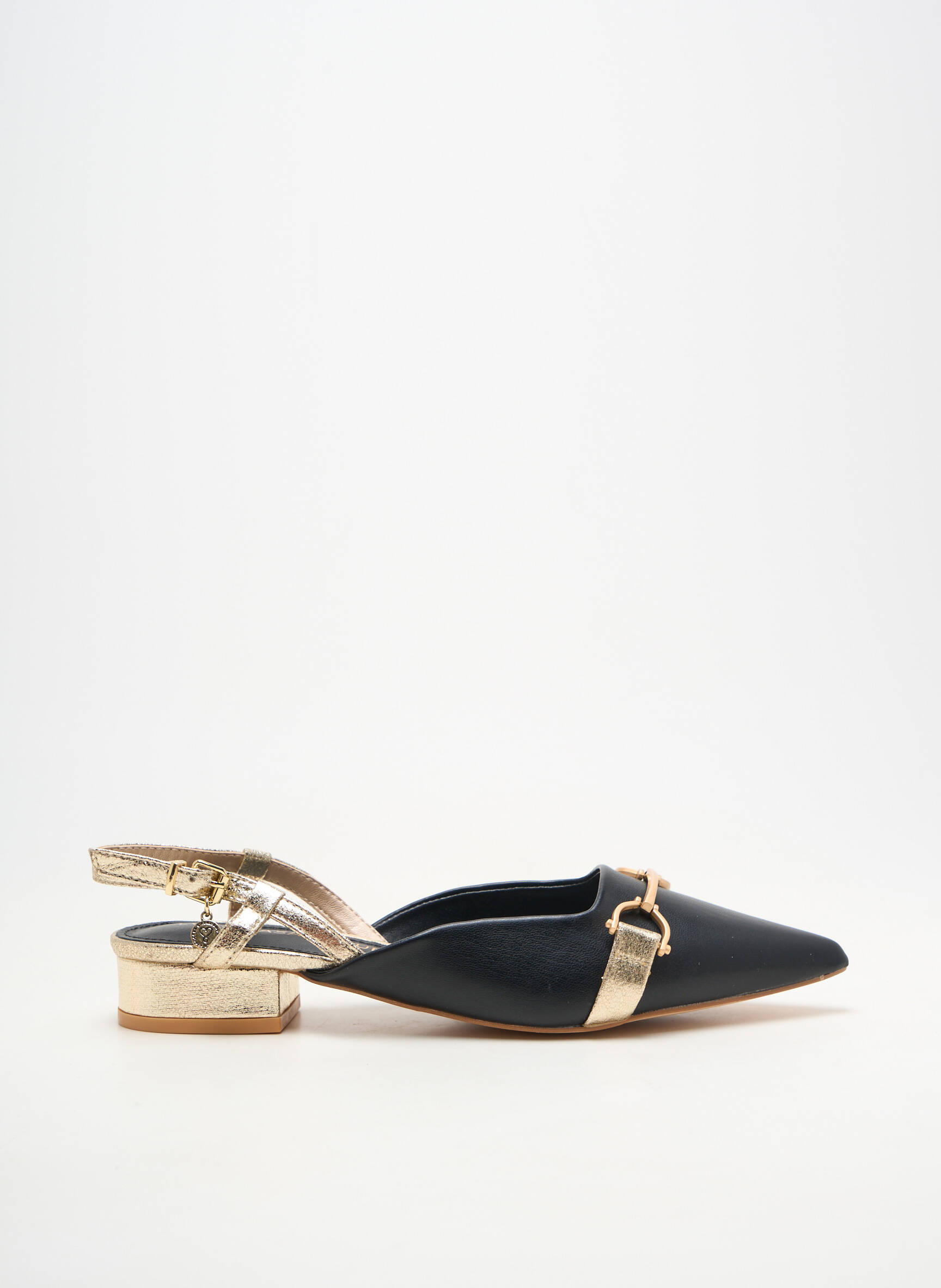 Ballerines talon bas talon plat jusqu'à 3cm noir LOLA CASADEMUNT femme