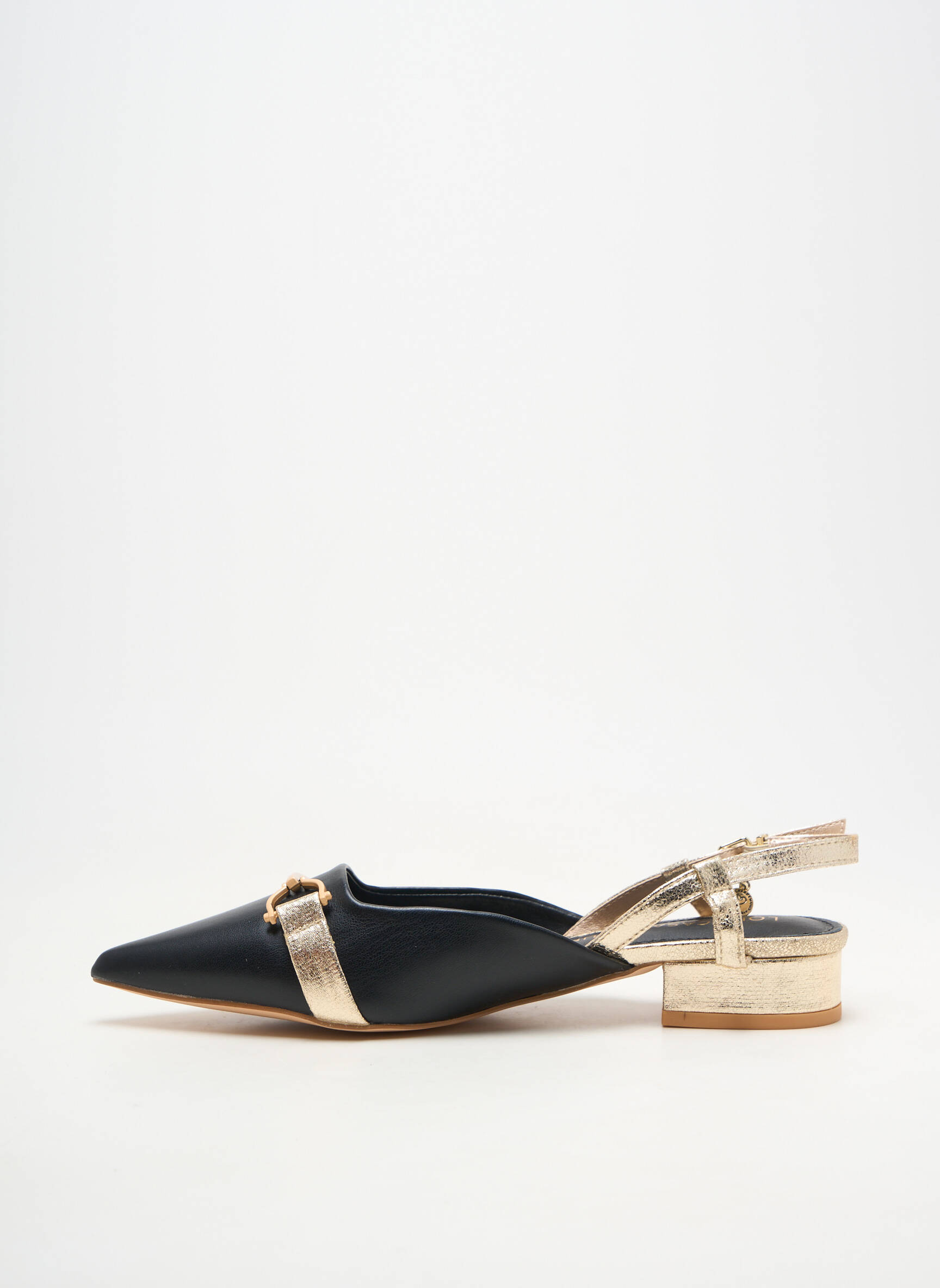 Ballerines talon bas talon plat jusqu'à 3cm noir LOLA CASADEMUNT femme