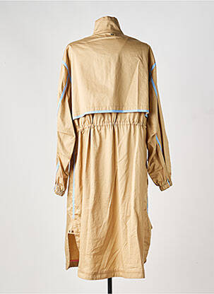 Trench tissage popeline sans capuche beige LOLA CASADEMUNT femme