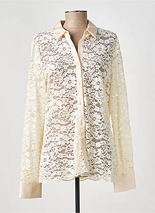 Top manches longues manches longues beige GAUDI femme