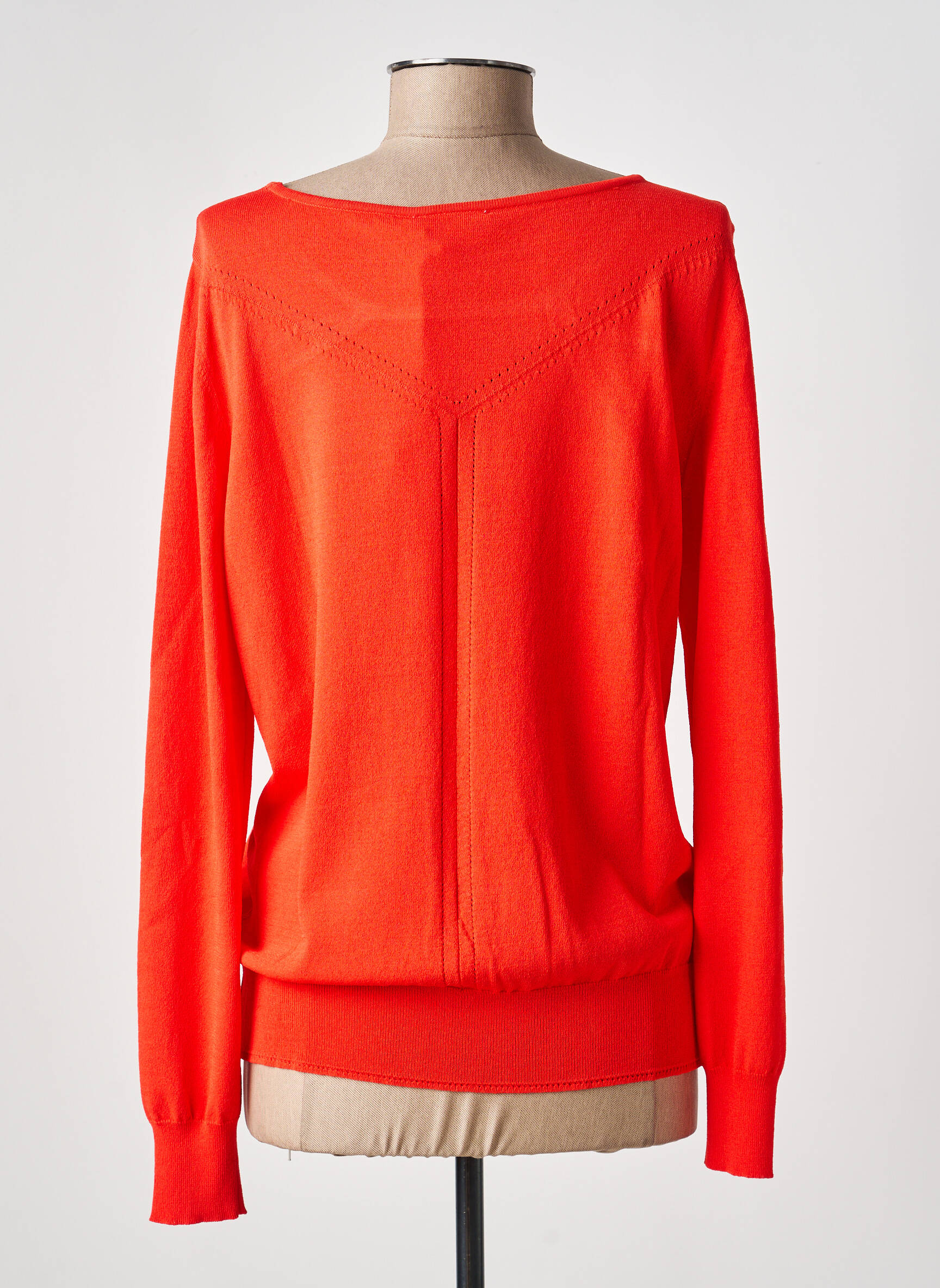 Pull stretch manches longues rouge GAUDI femme