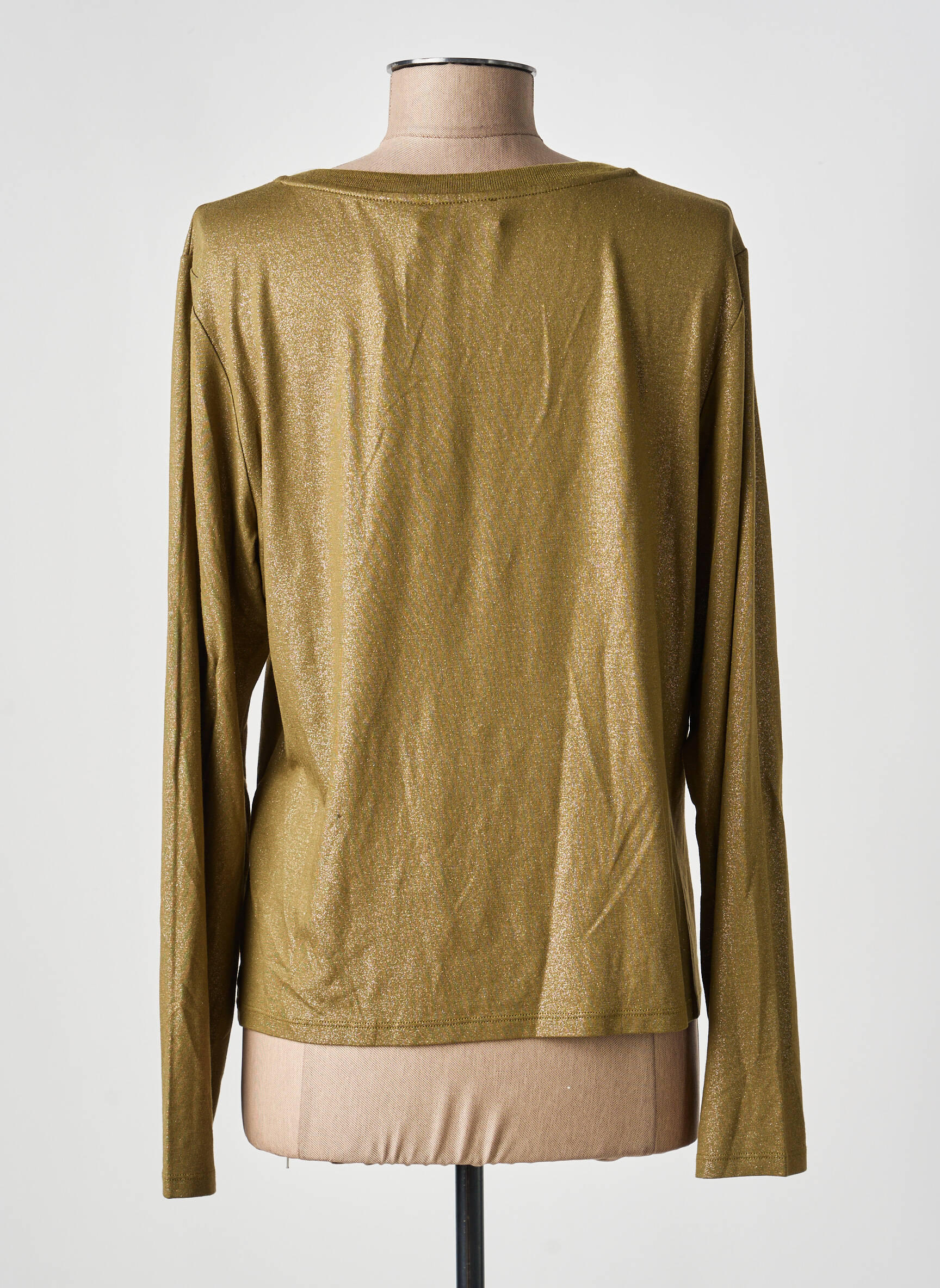 Top manches longues manches longues vert EVA KAYAN femme