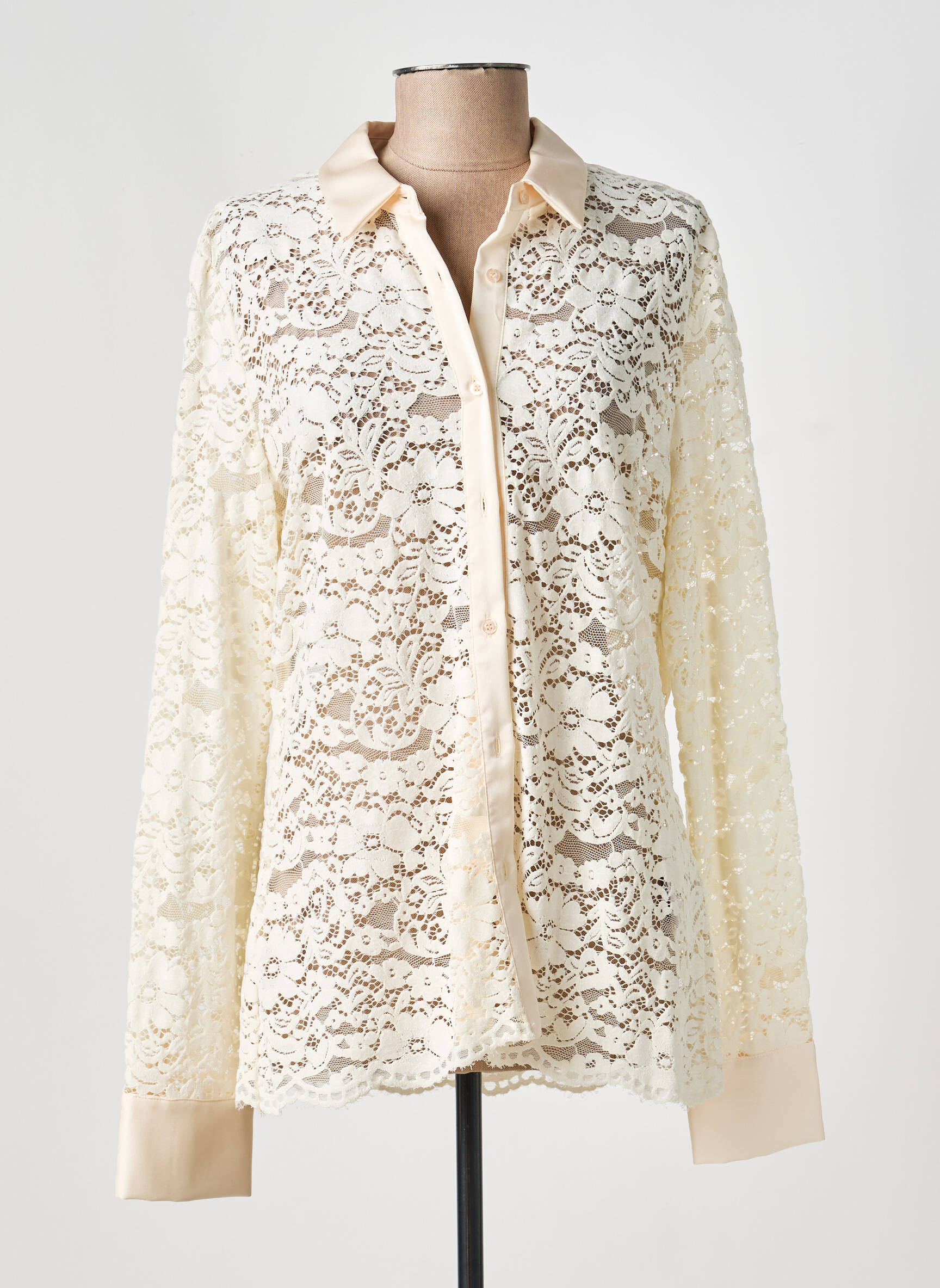 Top manches longues manches longues beige GAUDI femme
