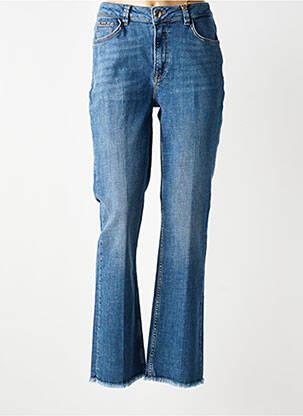 Jeans bootcut taille haute taille haute bleu MOS MOSH femme