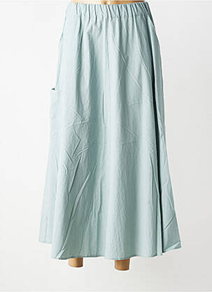 Jupe longue taille normale bleu ANDAM femme