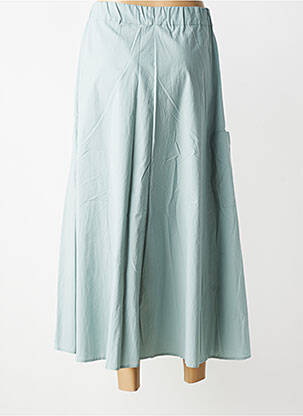 Jupe longue taille normale bleu ANDAM femme