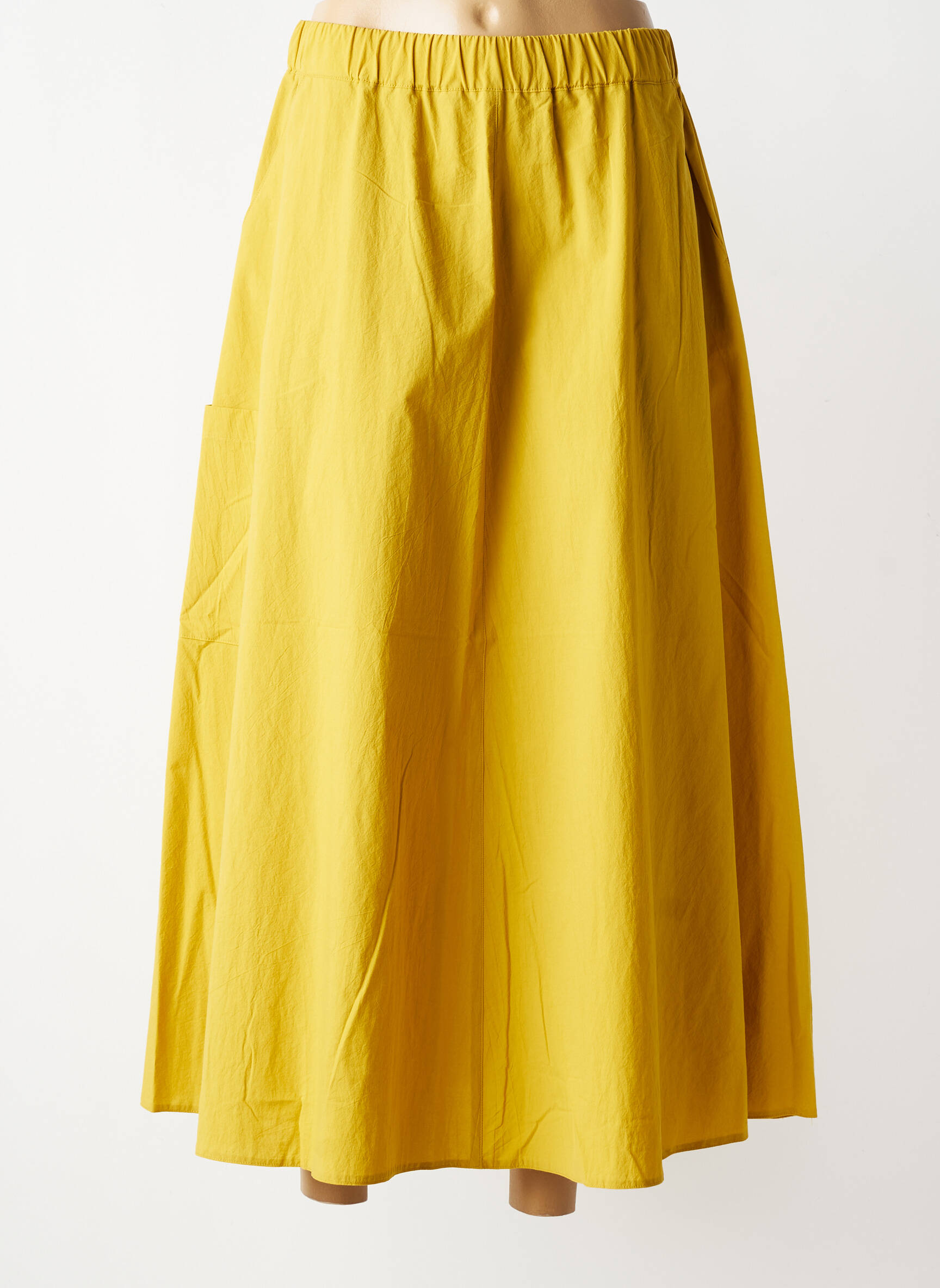 Jupe longue taille normale vert ANDAM femme