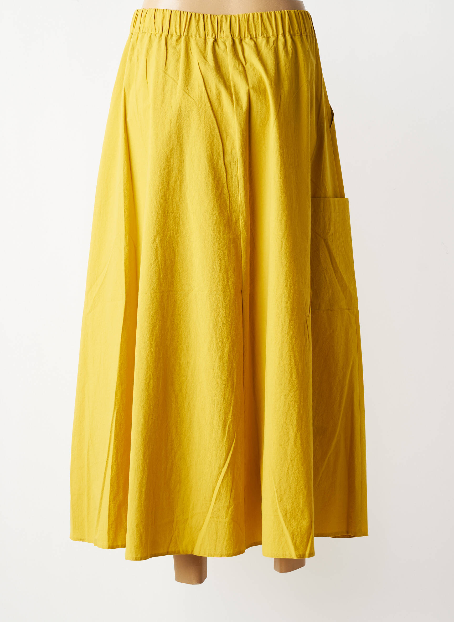 Jupe longue taille normale vert ANDAM femme