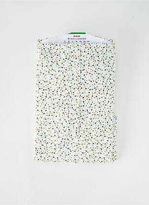 Chemise manches longues imprimé fantaisie blanc MISE AU GREEN homme