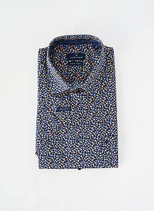 Chemise manches courtes poches bleu JUPITER homme
