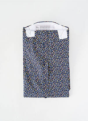 Chemise manches courtes poches bleu JUPITER homme