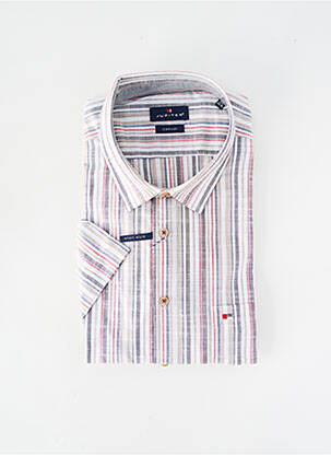 Chemise manches courtes poches blanc JUPITER homme