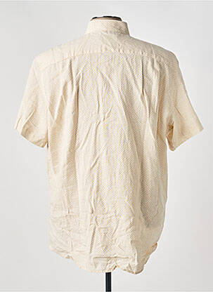 Chemise manches courtes poches beige MISE AU GREEN homme