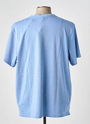 T-shirt coupe cintrée manches courtes bleu MISE AU GREEN homme