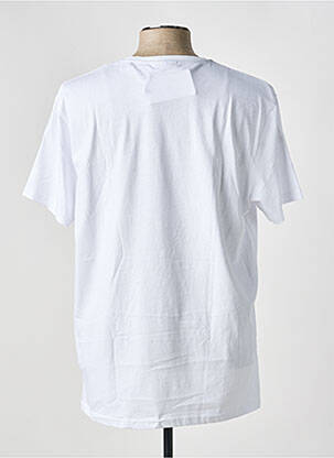 T-shirt broderie manches courtes blanc MISE AU GREEN homme