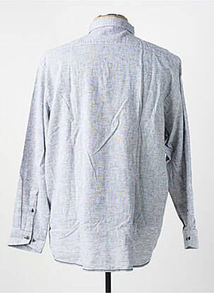 Chemise manches longues poches bleu JUPITER homme