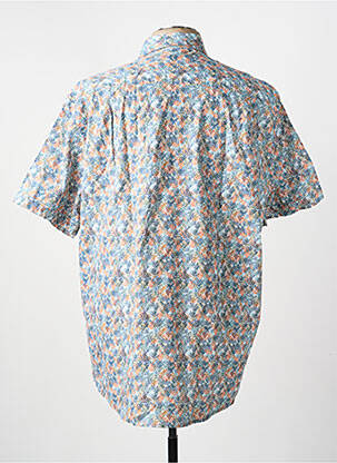Chemise manches courtes poches bleu JUPITER homme