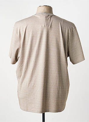 T-shirt bio manches courtes marron MISE AU GREEN homme