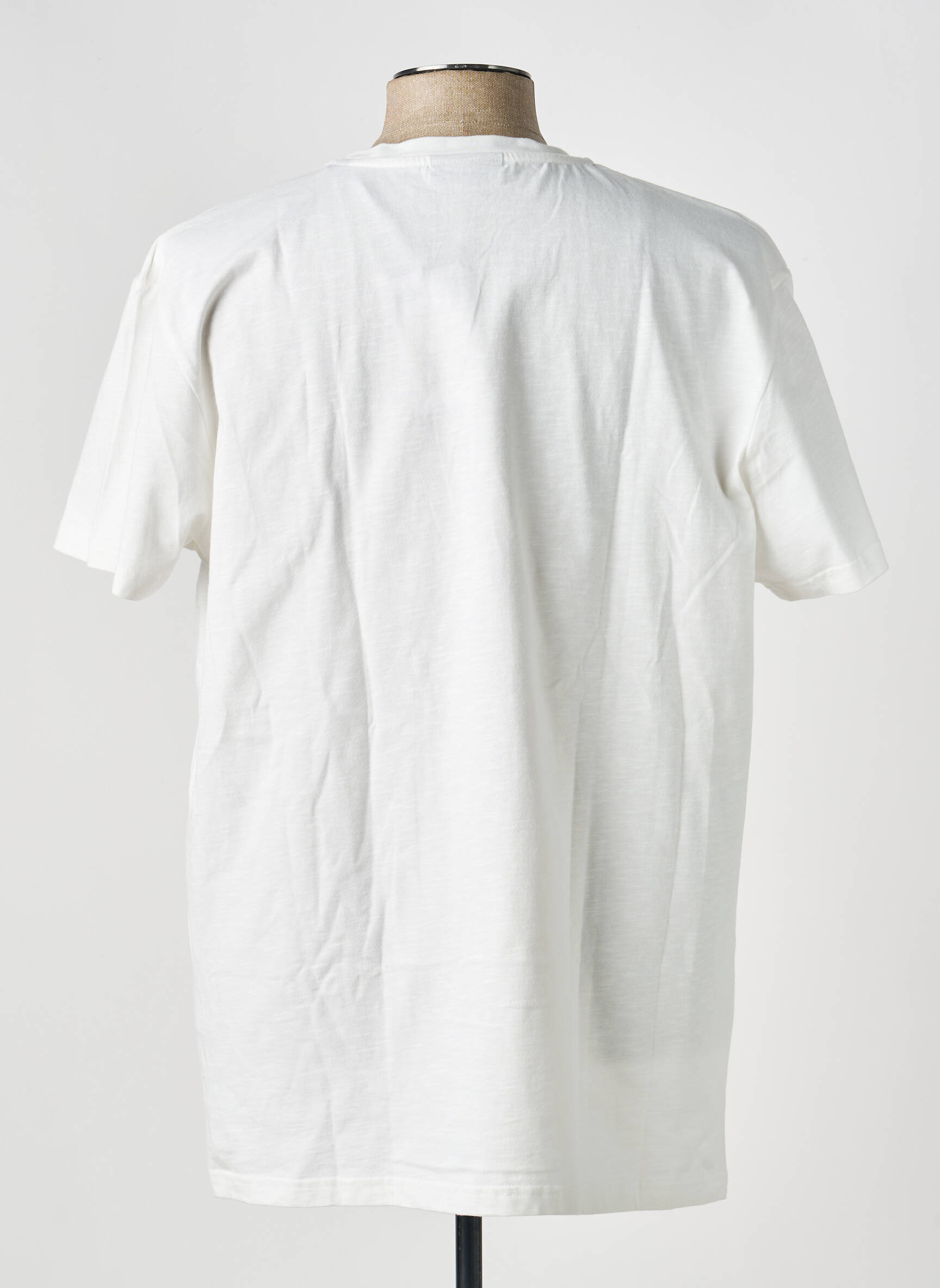 T-shirt stretch manches courtes beige MISE AU GREEN homme