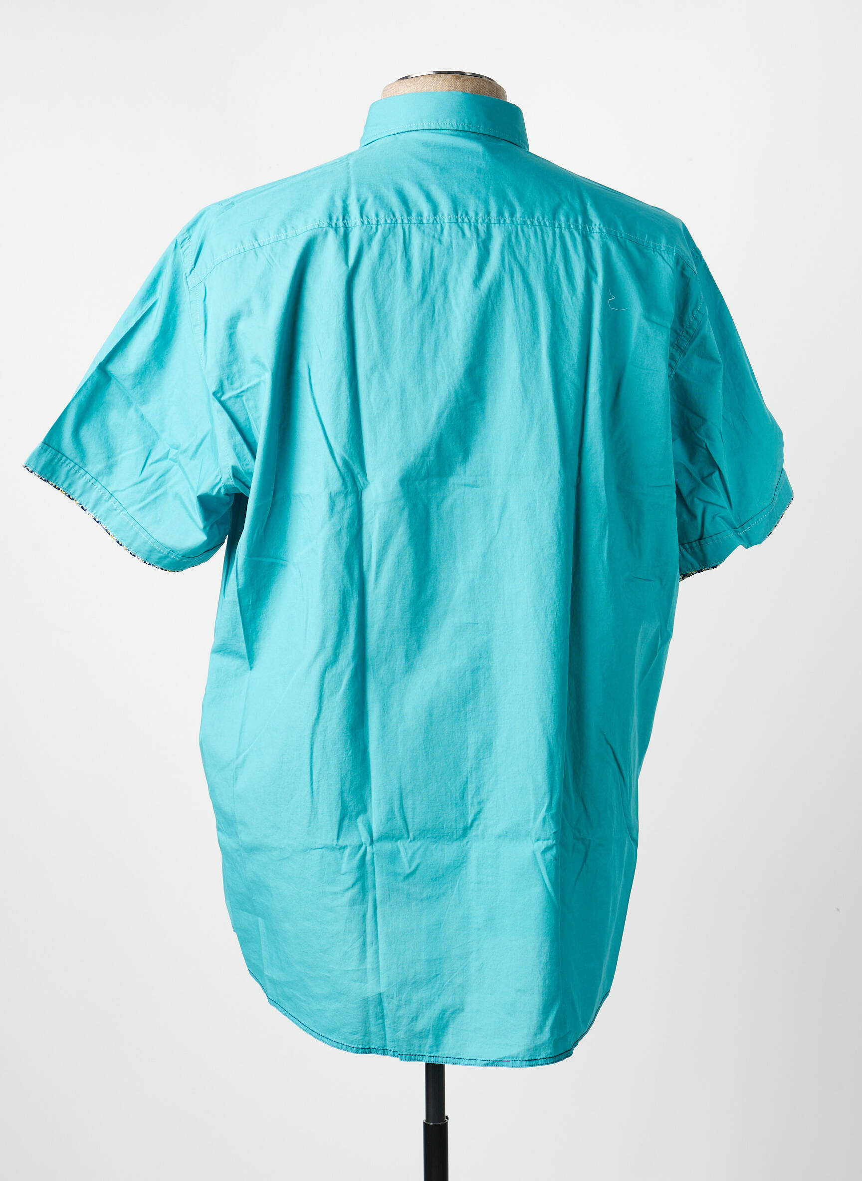 Chemise manches courtes poches vert JUPITER homme