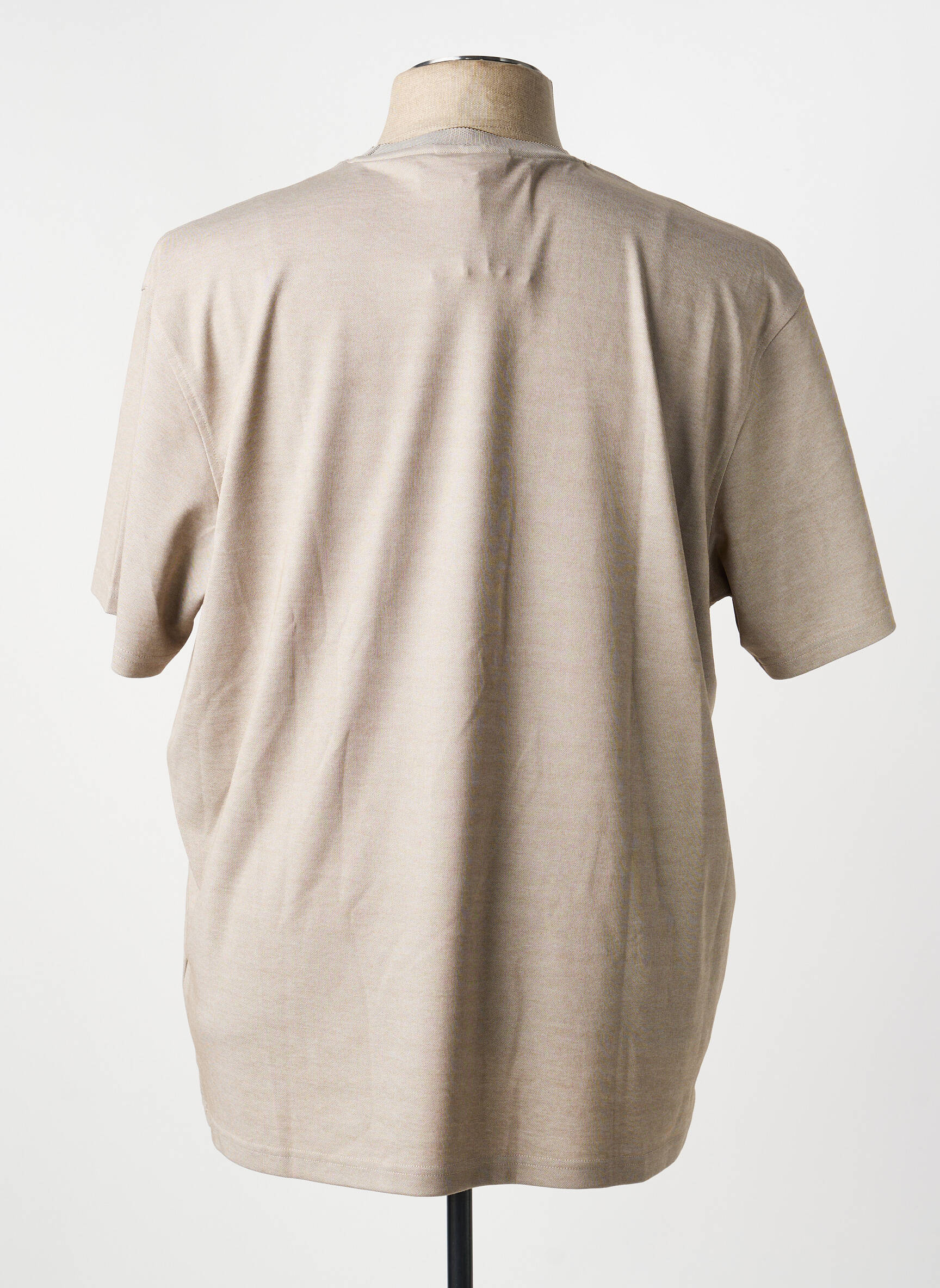 T-shirt bio manches courtes marron MISE AU GREEN homme