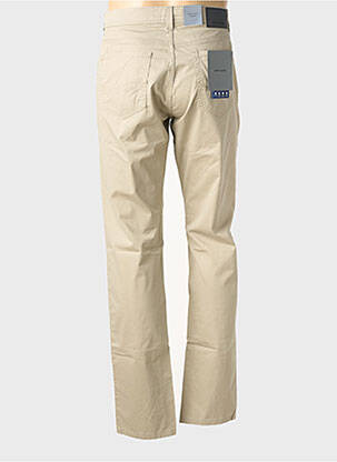 Pantalon droit stretch taille normale beige PIERRE CARDIN homme